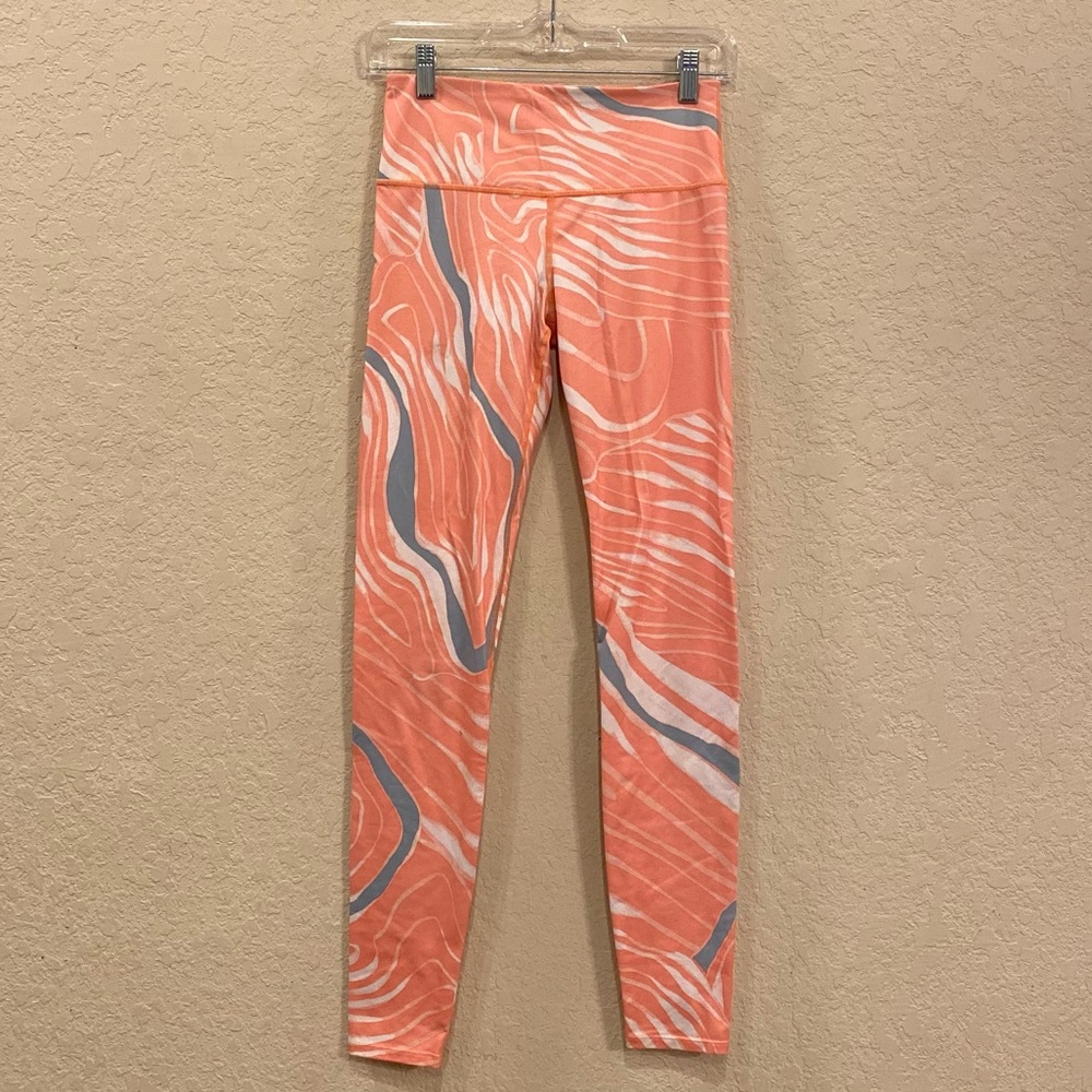 joylab marbled salmon leggings size xs